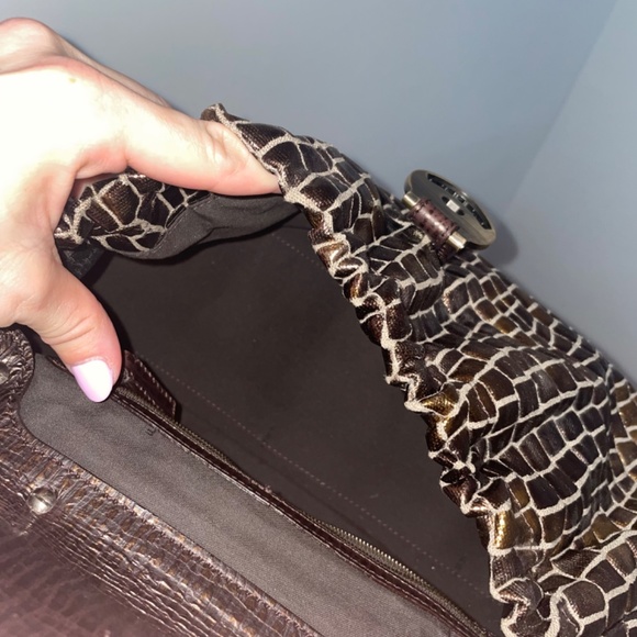 Fendi brown and gold handbag - Picture 7 of 7